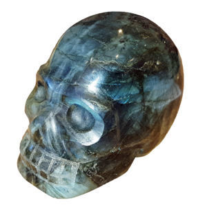 Crânes - Crâne en Labradorite 10.5 cm