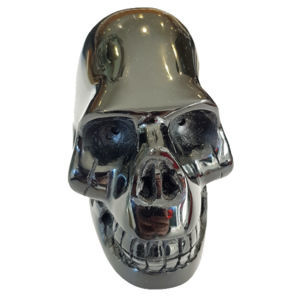 Crânes - Crâne en Obsidienne Noire du Mexique 9 cm
