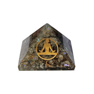 Pyramides - Pyramides Labradorite Orgonite Bouddha 5 cm