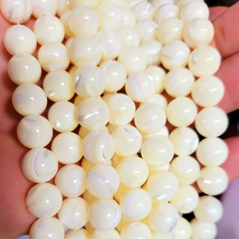Billes Nacre EXTRA Perles Percées de 4 à 10 mm - Billes Nacre EXTRA Perles Percées de 4 à 10 mm