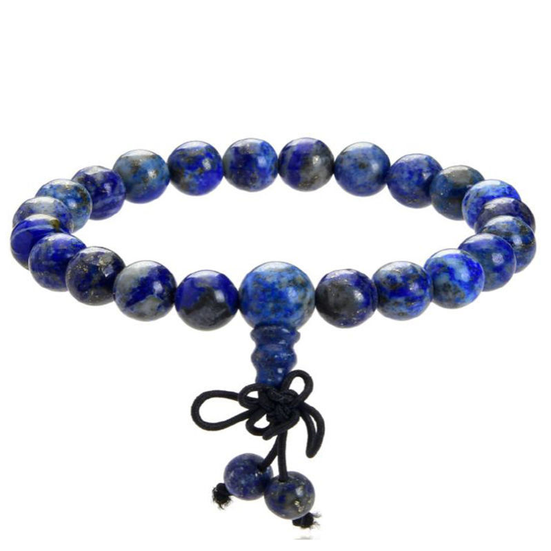 Les Bracelets - Bracelets Lapis Lazuli Billes Mala 8 mm