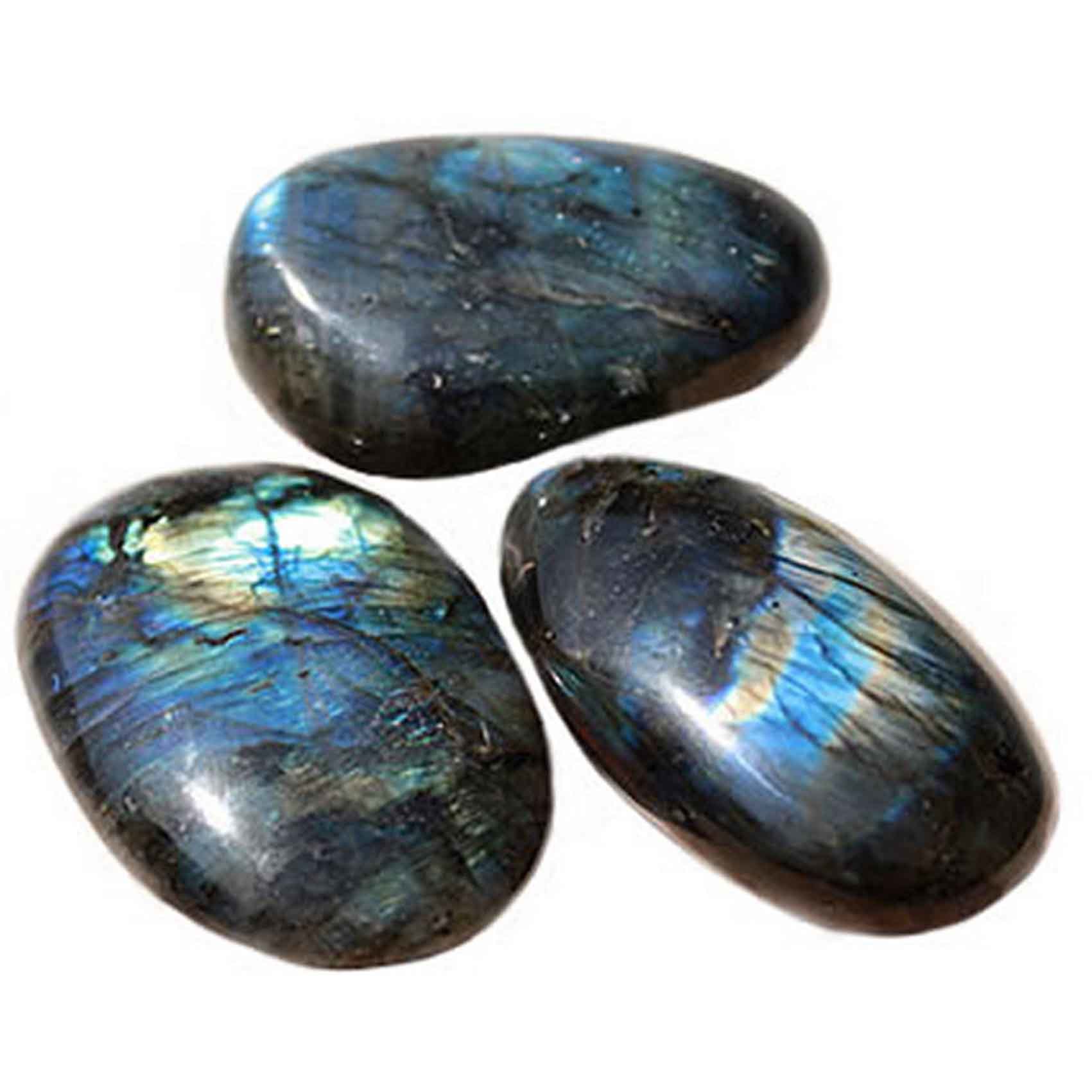 Lot De Perles En Labradorite - 62 Pièces - Formes Rectangles Et Cubes 3-6mm - Environ 33cm - Neuf